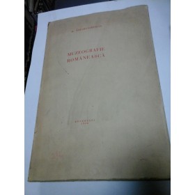 MUZEOGRAFIE ROMANEASCA - AL. TZIGARA-SAMURCAS - 1936 (CU DEDICATIA AUTORULUI)